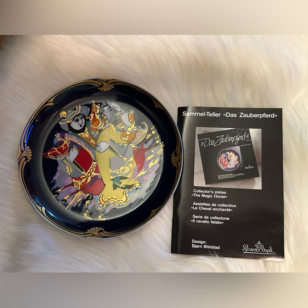 Rosenthal The Magic Horse #10 Collector’s Plate - Picture 5 of 8